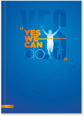 

La kaarta B5 Notebook(Yes We Can Blue Notebook A5 Size Pp-2, Blue)
