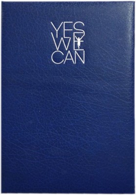 

La kaarta B5 Notebook(Yes We Can Leatheride Notebook Vera A5 Size, Blue)