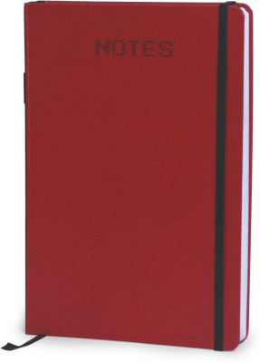 

La kaarta A5 Notebook(Red Elastic Band Pvc Notebook Sbn Pen A6 Size, Red)