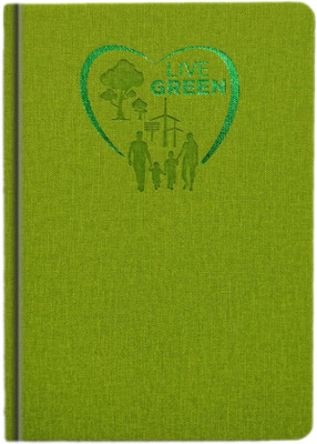 

La kaarta B5 Notebook(Live Green Theme Pu Notebook B5 Size, Green)