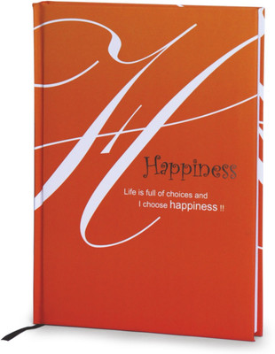 

La kaarta A5 Notebook(Happiness Set Of 3 Als Pp (A5, B5 & A6 Size), Orange, Pack of 3)