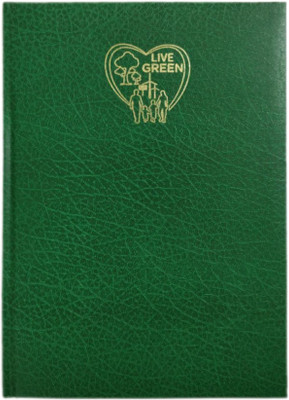 

La kaarta A5 Notebook(Live Green Pvc Notebookvera A5 Size, Green)