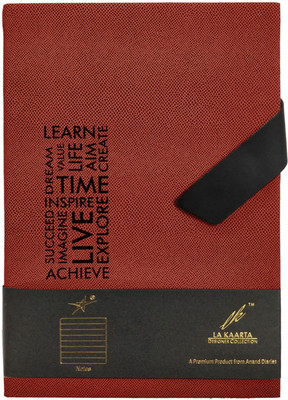 

La kaarta A5 Notebook(Crocs Orange Notebook, Orange)