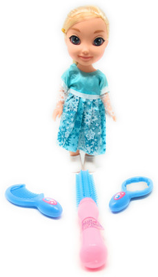 

Akrobo Doll With Moving Body Parts and Hair Accessory(Green)