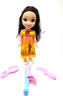 

Akrobo Doll With Moving Body Parts and Hair Accessory(Yellow)
