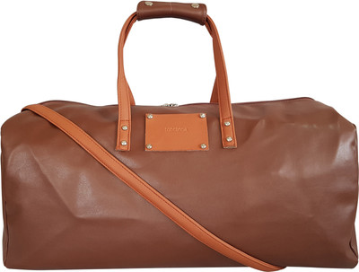 

Toteteca Bag Works Toteteca Colorblocked Duffel Bag Gym Bag(Brown)