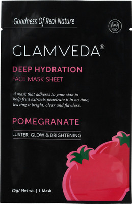 

Glamveda Deep Hydration Pomegranate Sheet Mask(25 g)