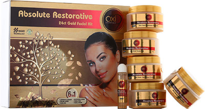 

Oxi9 Absolute Restrorative 24ct Gold Facial Kit(250 g)