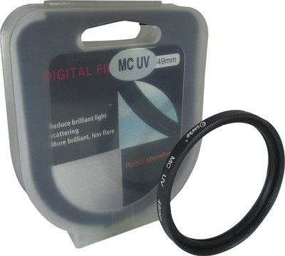 

Ozure MCUV Filter Multi Coated UV Filter Ultra Slim MCUV 12 Layer Coating (49mm) UV Filter(49)