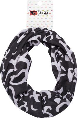 

Gansta Black & White multi function magic hair band Head Band(Black, White)
