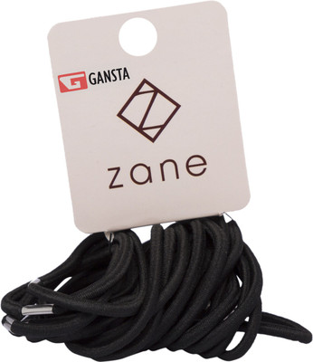 

Gansta 12 pcs Black color rubber band set Rubber Band(Black)