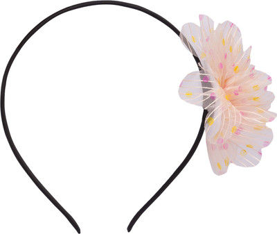 

Gansta Floral hair band Hair Band(Pink, Black)