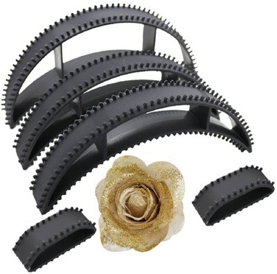 

INAAYA Combo Of Hair Bumpits And Hair Accessories Rose Clip For Women And Girls, Black Cream, 20 Gram Hair Accessory Set(Black, Beige)