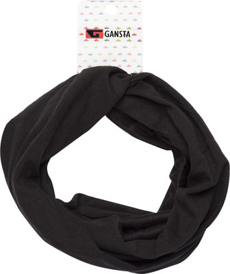 

Gansta Black multi function magic hair band Head Band(Black)