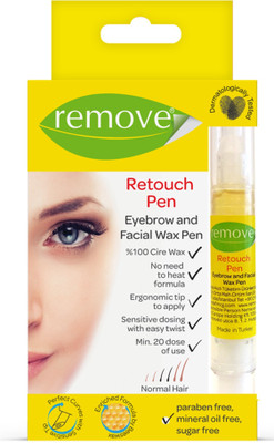

Remove Retouch Eyebrow And Facial Wax Pen Wax(24 g)