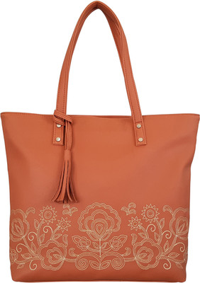 

Toteteca Bag Works Shoulder Bag(Brown, Beige), Beige;brown