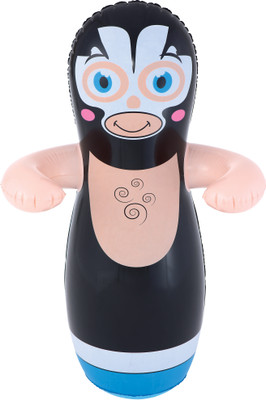 

DealBindaas Bestway Big Bop Punching Bag Wrestler Black 36 Inches Height | Age 3 To 6 Years | Multi Colour | Best Way To Play Fun Time Actively | Built-in sand chamber Inflatable Play Gym(Black)