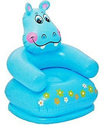 

Skyup Inflatable Kids Blue Hippo Chair Inflatable Pool(Blue)
