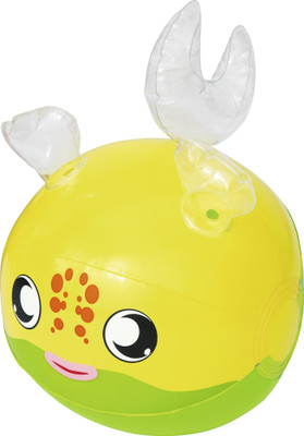 

DealBindaas Bestway Up, In & Over Bath Puffy Pals 26 Cms Sea Animal Inflatable | 1 Pcs |Age 4-24 Months | Summer Bath Toy Inflatable Pool Accessory(Yellow)