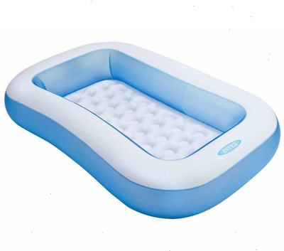 

Nilkanth 5feet Rectangular Swimming pool Bath tub For Kids(Blue)