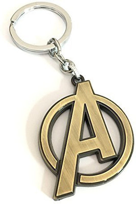 

Aarav International Batman -Gold-A-logo-2 Key Chain