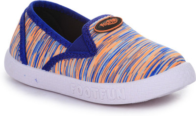 

Footfun by Liberty Boys & Girls Slip on Moccasins(Orange