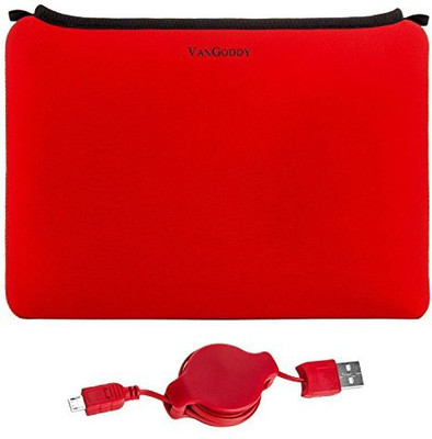 

Vangoddy 15 inch Sleeve/Slip Case(Red)