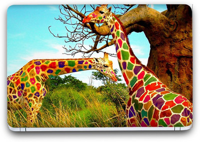 

Flipkart SmartBuy Colourful Giraffe Vinyl Laptop Skin (Avery Vinyl, Matte Laminated, 13 x 8.5 inches) Vinyl Laptop Decal 13.3