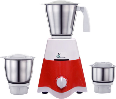 

Green Home Octopus Red 2 Year Warranty 500 W Mixer Grinder(Red, 3 Jars)