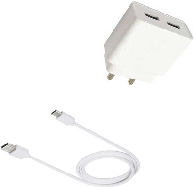 DAKRON Wall Charger Accessory Combo for Samsung Galaxy A7(White)