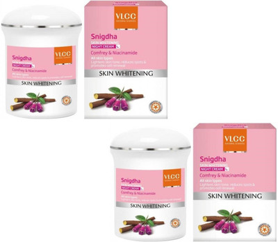 

VLCC Snigdha Skin Whitening Night Cream (50 g)pack of 2(100 g)
