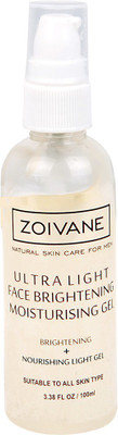 Zoivane Men ULTRA LIGHT SKIN BRIGHTENING MOISTURISING GEL, 100ml(100 ml)