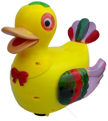 

Happiesta Duck Lays Eggs Light Sound Battery Operated Toy(Multicolor)