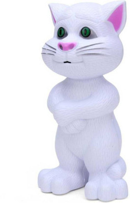 

Drivya Intelligent Touch Musical Recording Grey Talking Tom Cat(White)