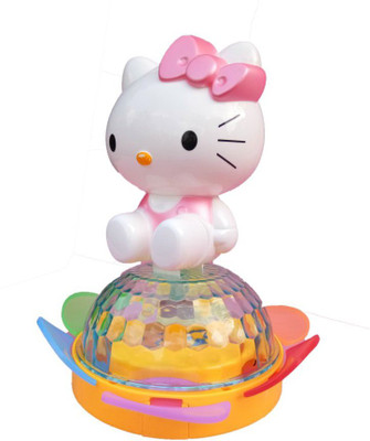 

Happiesta Lighting Musical Dancing kitty Cat Toy for Kids(Multicolor)