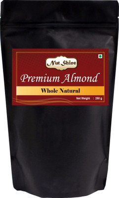 

Nut Shine Whole Natural (Jumbo) Almonds Almonds(250 g, Pouch)