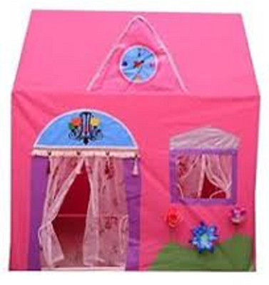 

crazy toys Jumbo Size Queen Palace Tent kids House For Kids - Pink(Multicolor)