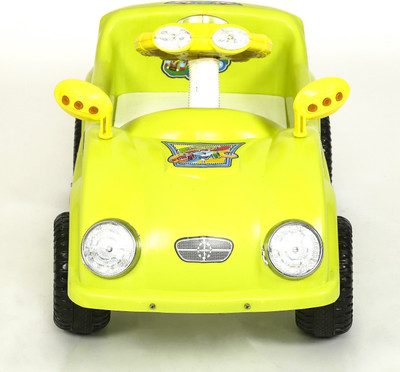 

Dash Civic Kids Paddle Car with Lights and Horn (Green)(Blue)