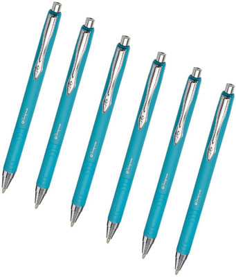 

Platignum Tixx (Turquoise Ink) Refillable Turquoise Ball Pen(Pack of 6)