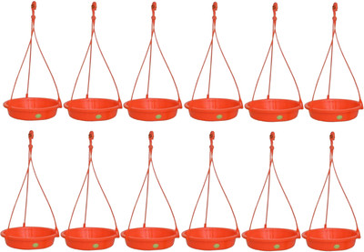 

Vreewa Sparrow Water Feeder ROUND Plastic Pet Bowl(1 L Multicolor)