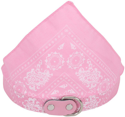 

Sri SRI High Quality Solid Adjustable Stylish Neck Scarf Collar For Puppy And Young Dog Embellished Dog Collar Charm(Pink, Other)