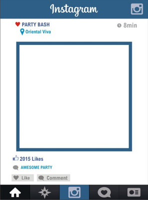 

Funcart Instagram Photo Booth Board(Wedding, Bachelorette, Party, Birthday)