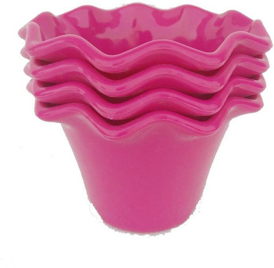 

Adaspo 4 Plastic Pot Plant Container Set(Pack of 4, Plastic)