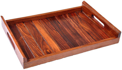 

Wud Kraft wood tray Cup Tray Serving Set(Pack of 1)