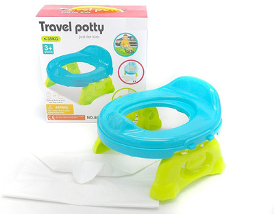 

AVSRETAIL Travel Potty cum Toilet Trainer for Infants with Seat Liners Potty Seat (Multicolor) Potty Seat(Multicolor)