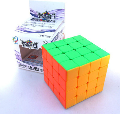 

Adichai 4 by 4 Magic Cube - Stickerless, Speed Cube, Good Corner Cutting Competition Cube(1 Pieces)