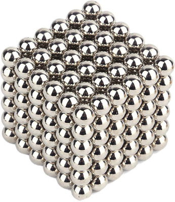 

Tootpado Magnetic Balls Cube (Size 5mm, 216 Magnetic Balls) - Silver (1TNG41)(1 Pieces)