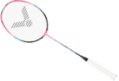 

Victor Jet Speed 11-Q Speed Series Professional Badminton Racket 4U Multicolor Unstrung Badminton Racquet(G5 - 3 Inches, 85 g)