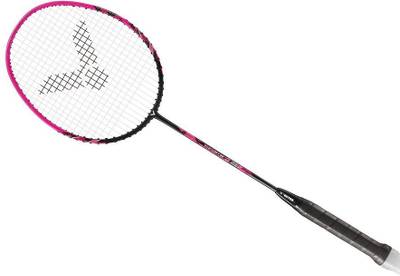VICTOR Thruster K 100 Power Series Professional Badminton Racket 2018 (TK100-F-4U) Multicolor Strung Badminton Racquet  (Pack of: 1, 98 g)