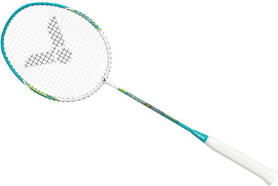 

Victor Jet Speed DF009 Speed Series Professional Badminton Racket 2018 (JS-DF009-4U) Multicolor Strung Badminton Racquet(G5 - 3 Inches, 85 g)